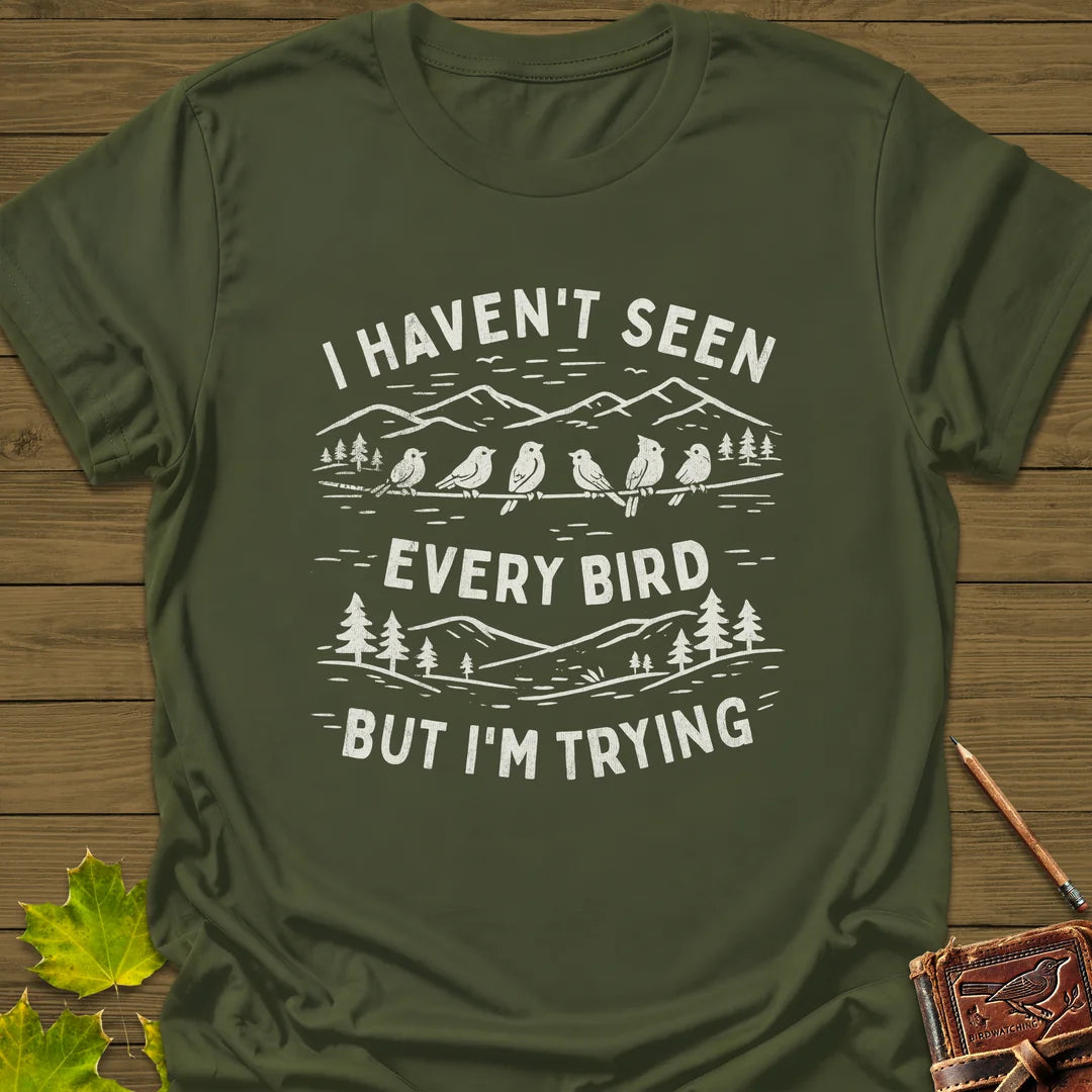 Every Bird T-Shirt in Military Green