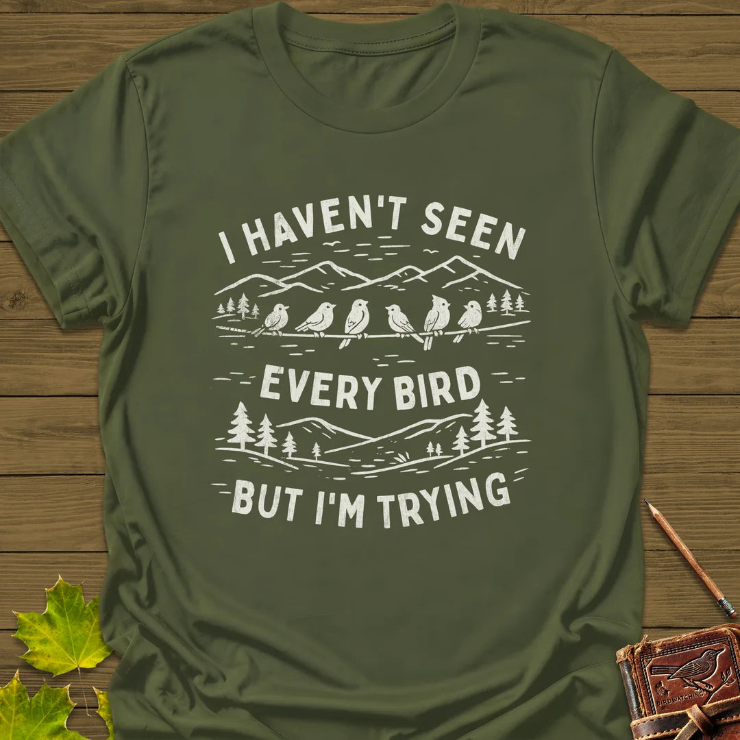 Every Bird T-Shirt in Military Green
