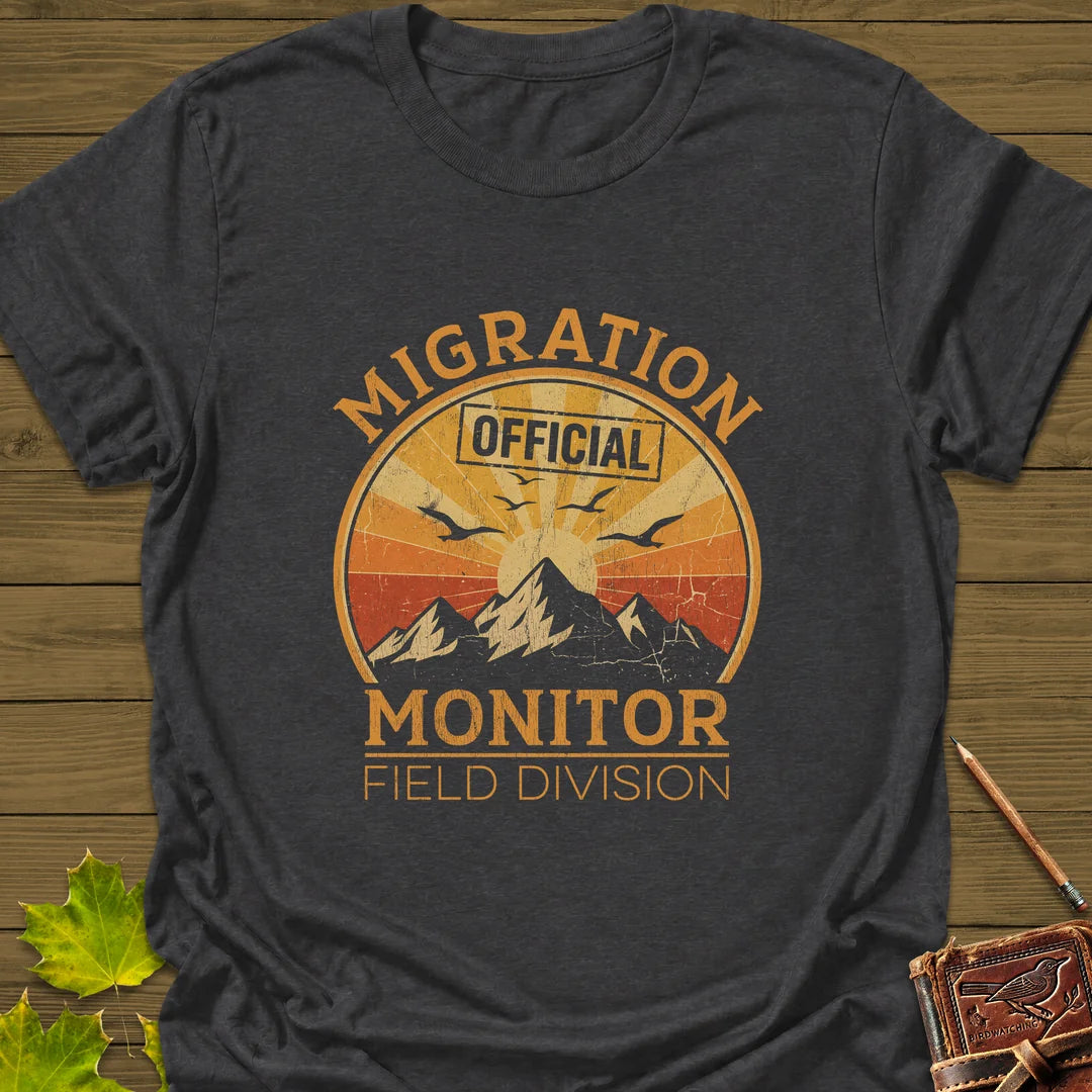 Migration Monitor T-Shirt in Dark Heather