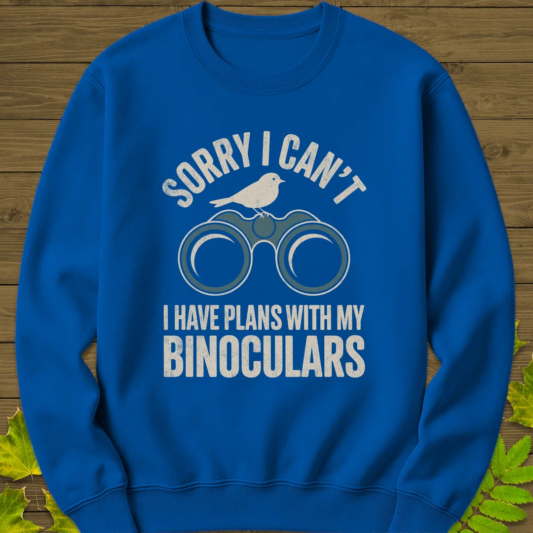 Binoculars Plan Sweatshirt in Royal