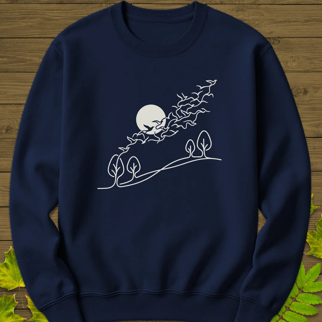 In Flight Sweatshirt in Navy