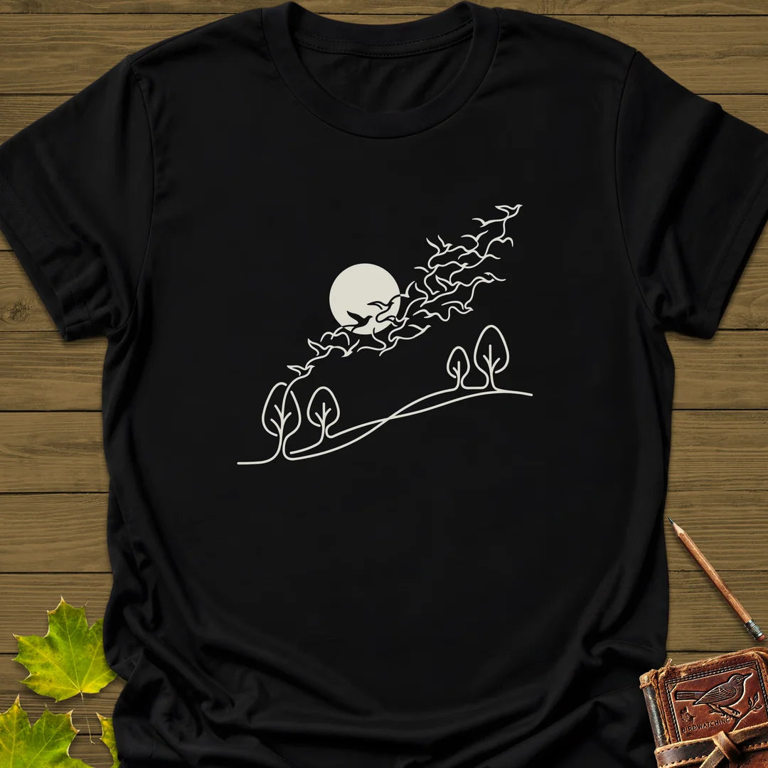 In Flight T-Shirt in Black