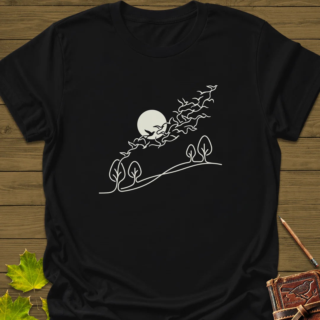 In Flight T-Shirt in Black