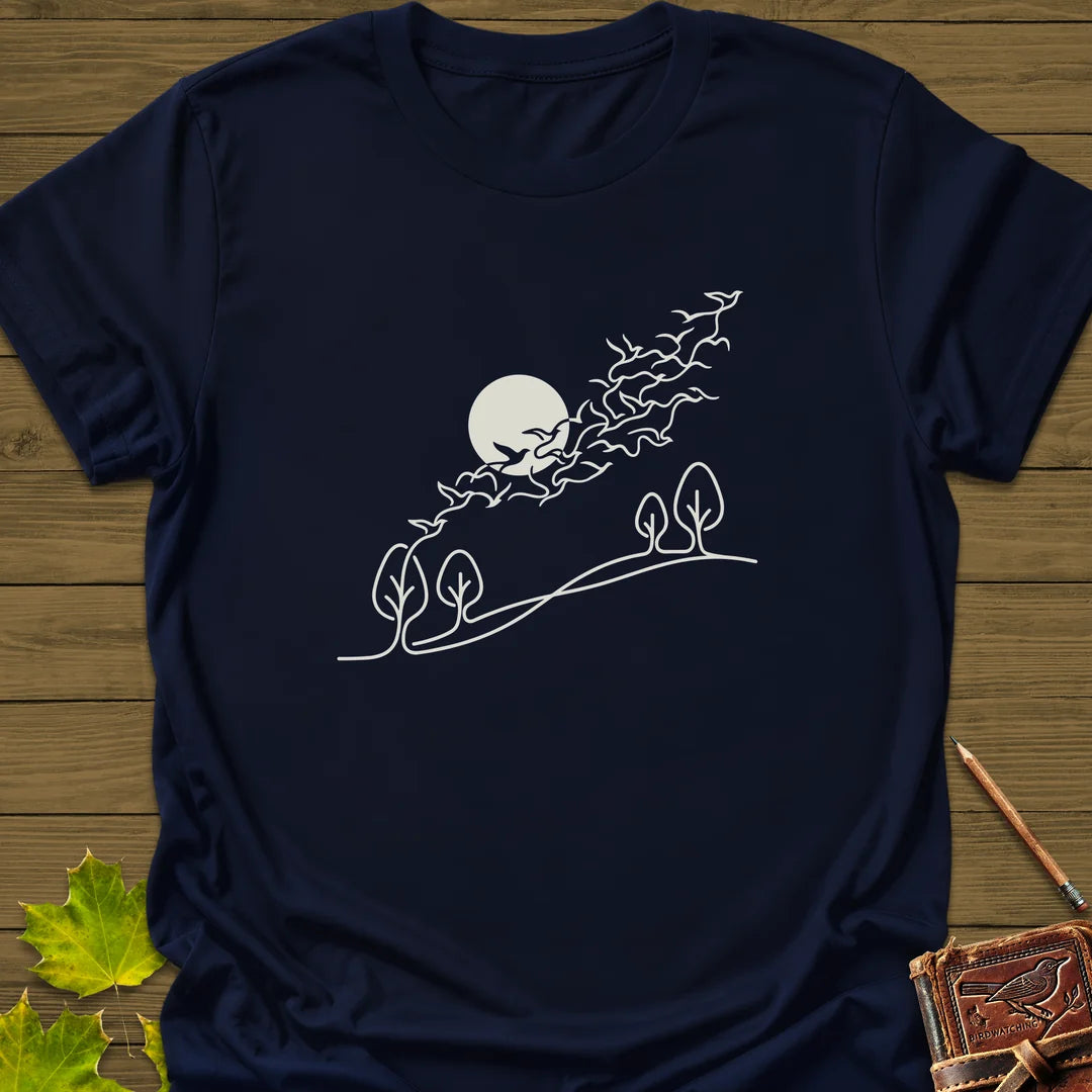In Flight T-Shirt in Navy
