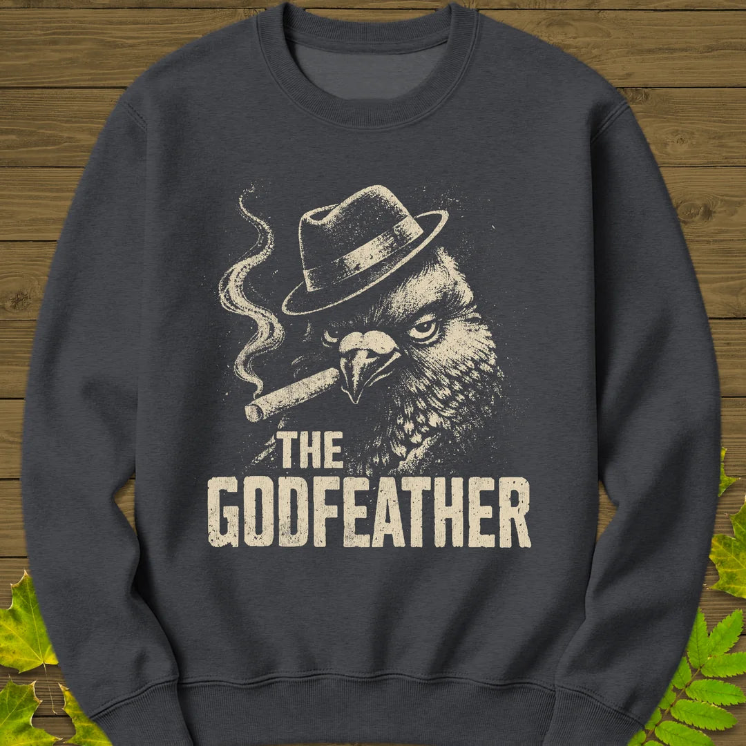 The Godfeather Sweatshirt in Dark Heather