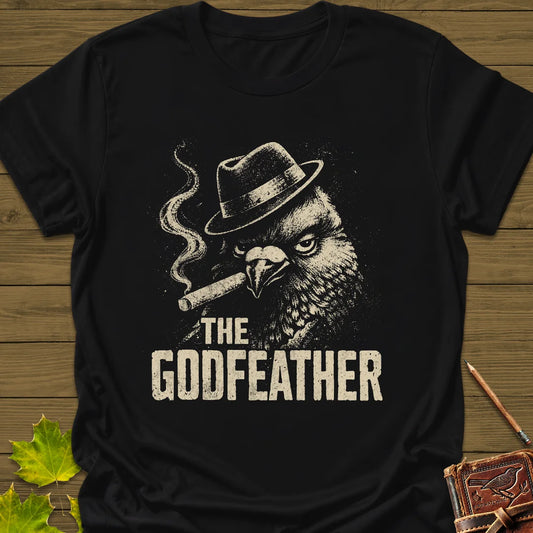 The Godfeather T-Shirt in Black