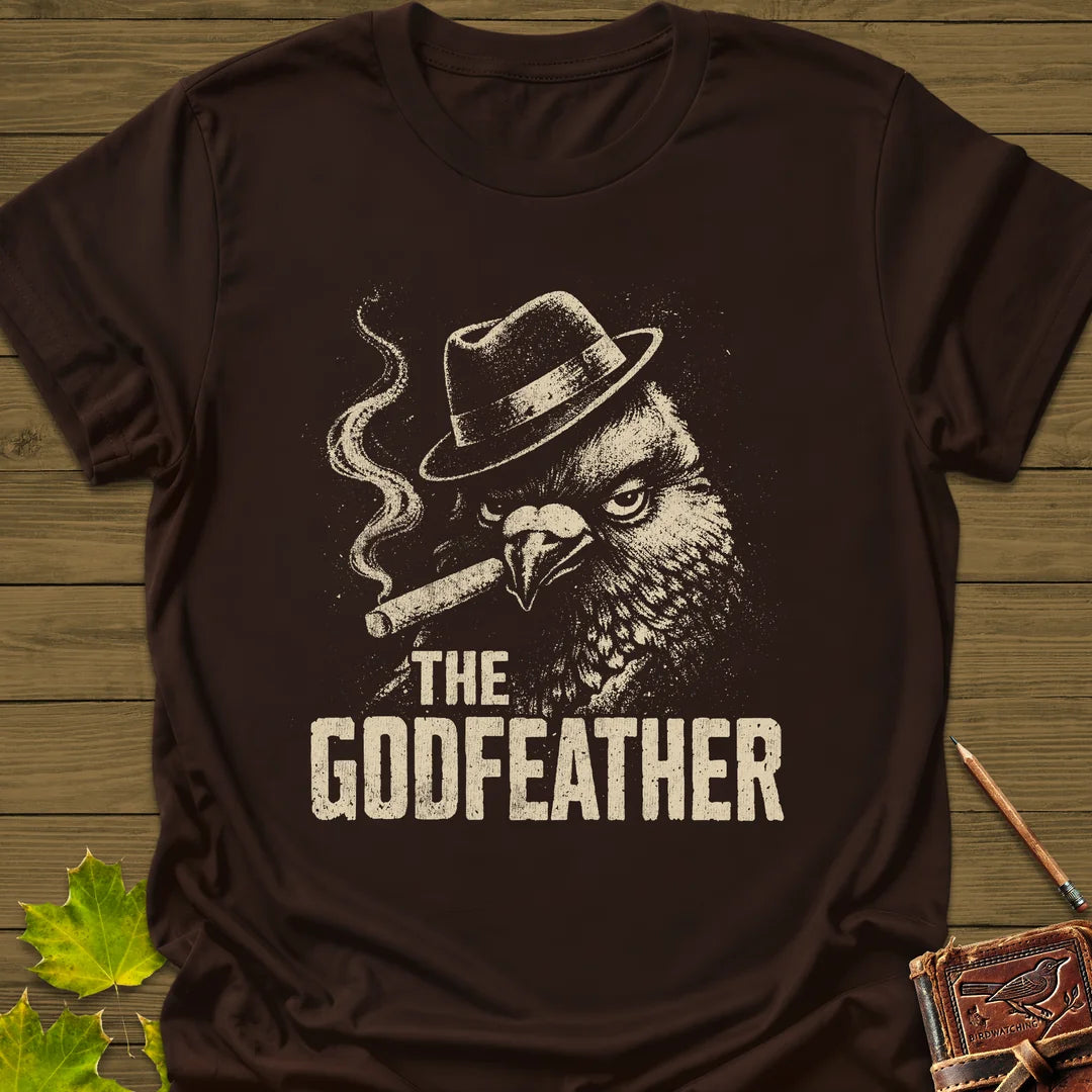 The Godfeather T-Shirt in Dark Chocolate
