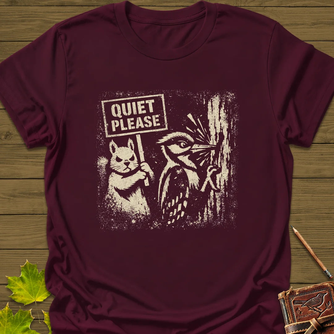 Noise Complaint T-Shirt in Maroon