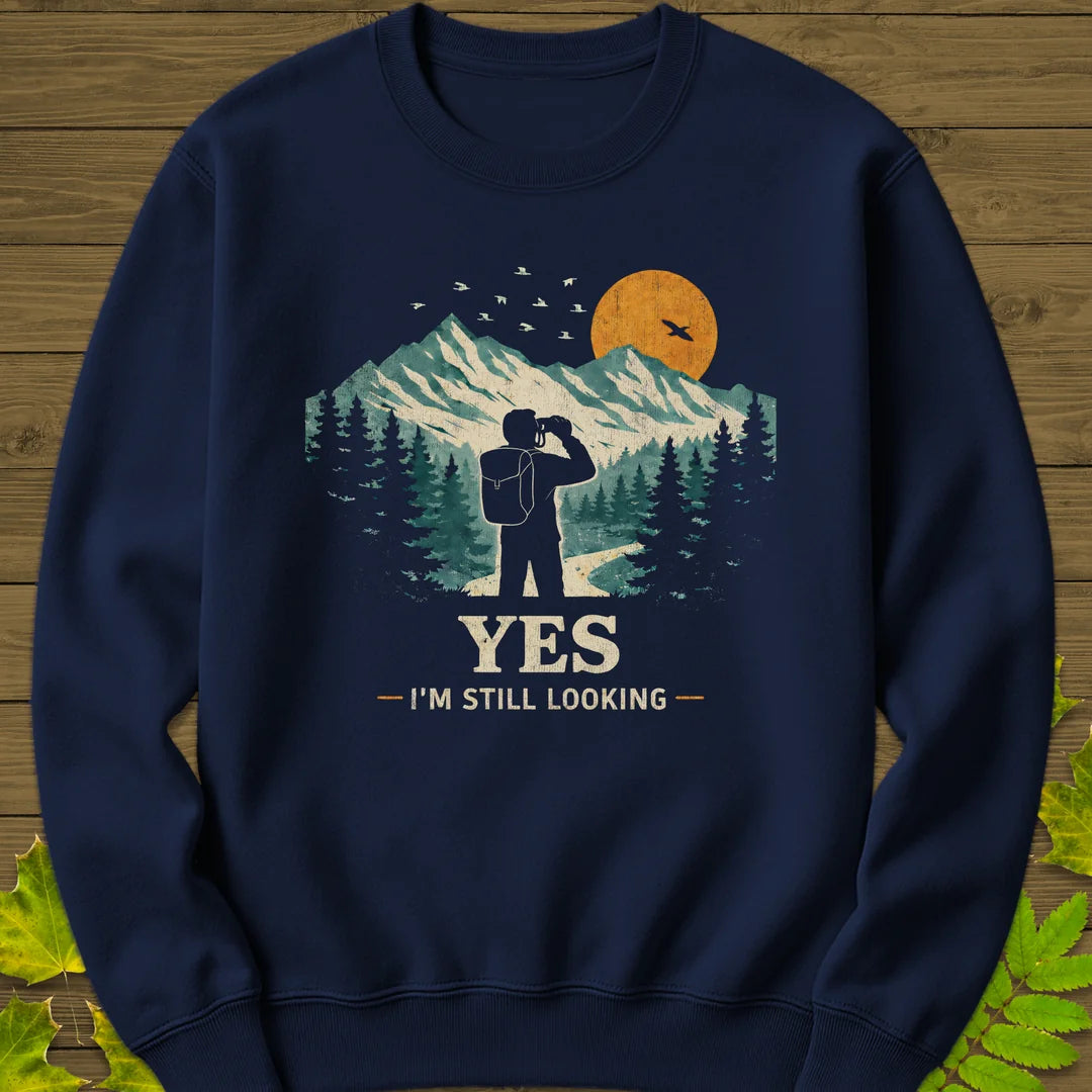 Still Looking Sweatshirt in Navy
