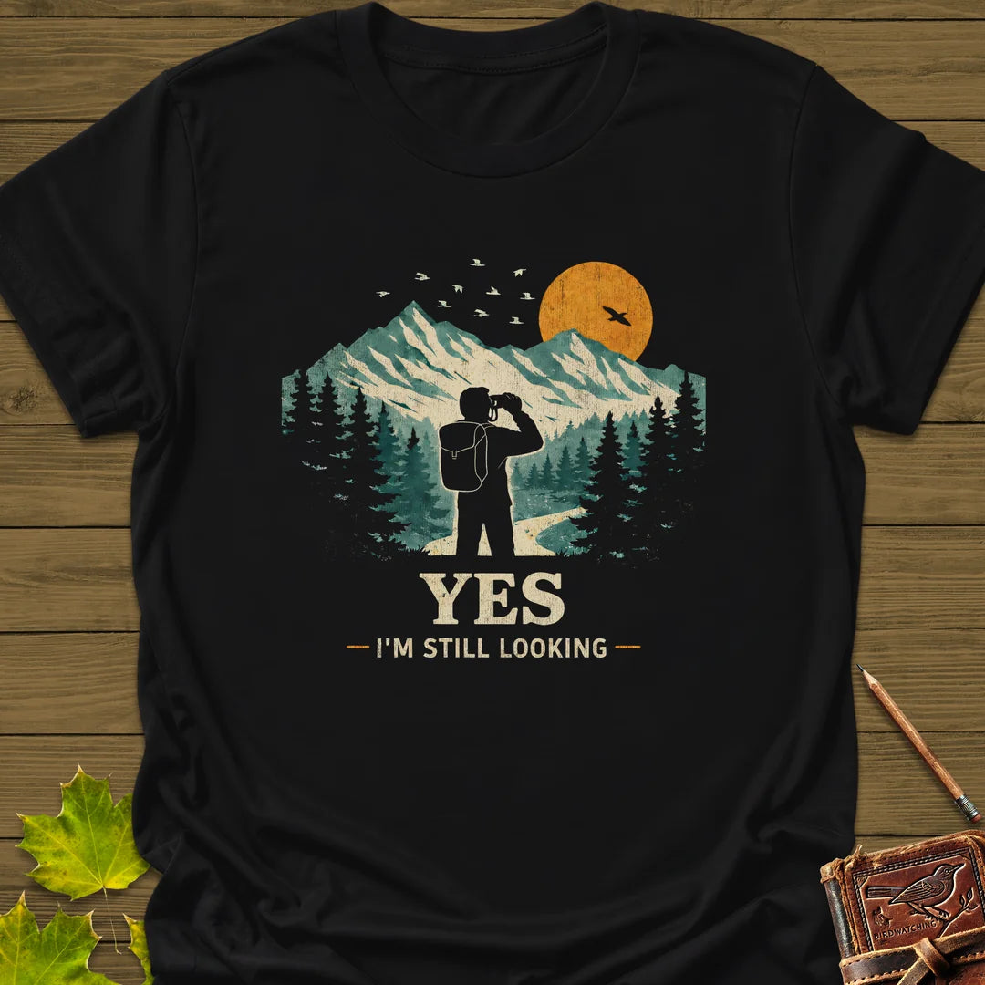 Still Looking T-Shirt in Black