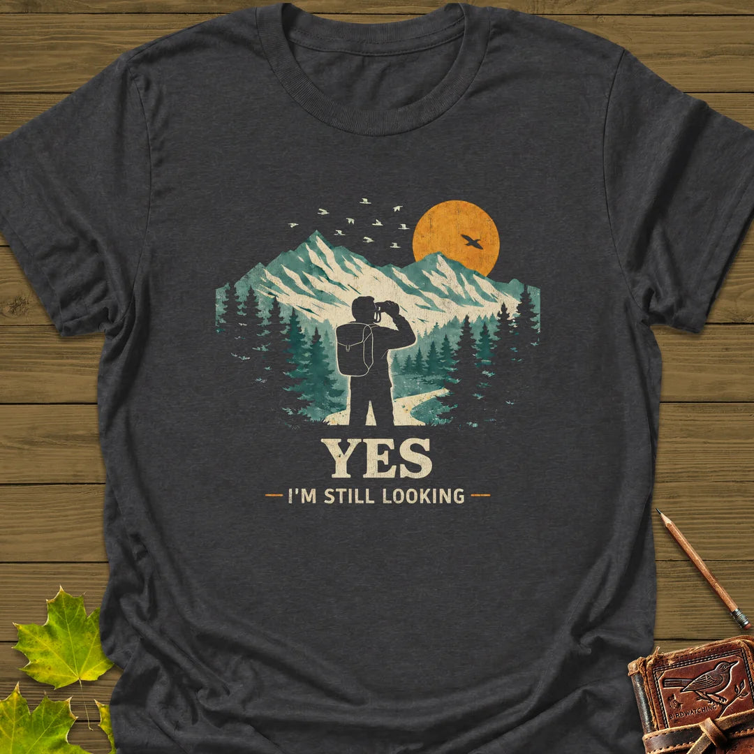 Still Looking T-Shirt in Dark Heather