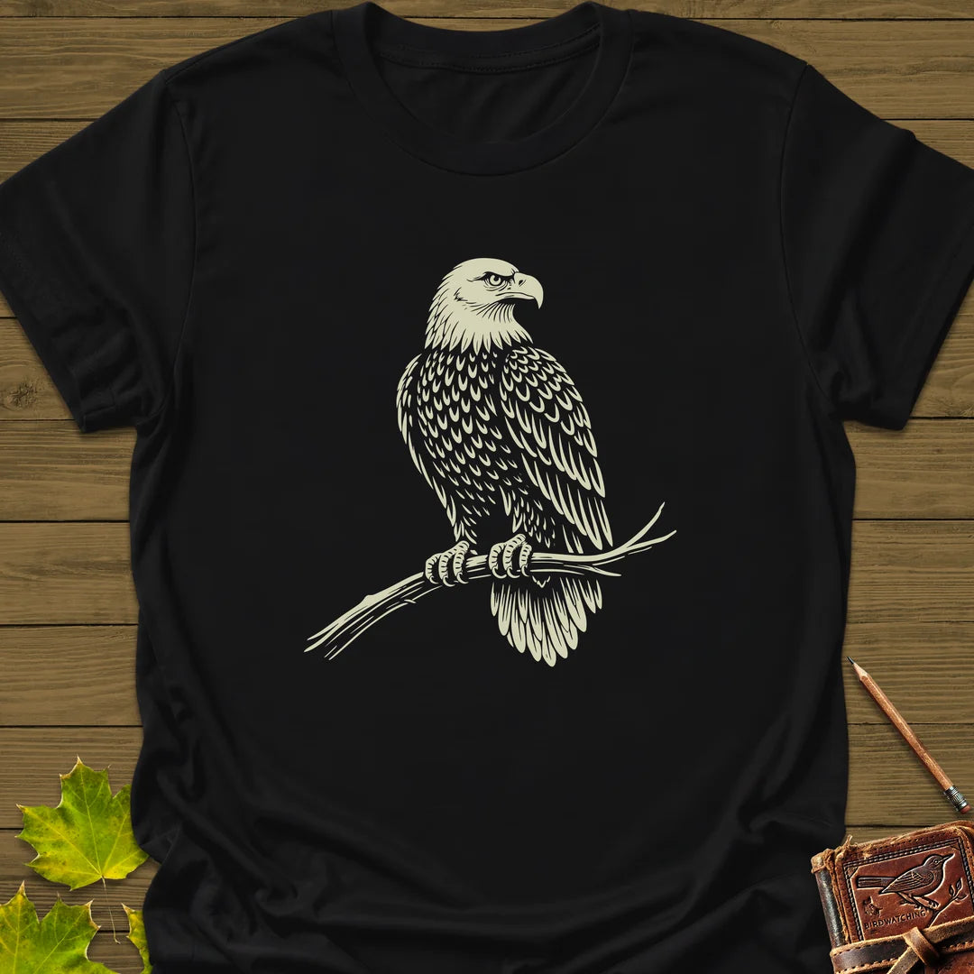 Majestic Perch T-Shirt in Black