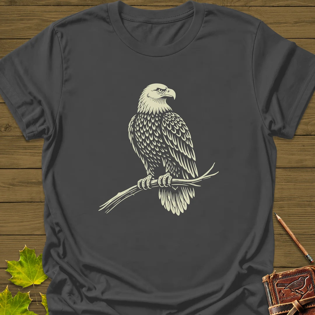 Majestic Perch T-Shirt in Charcoal