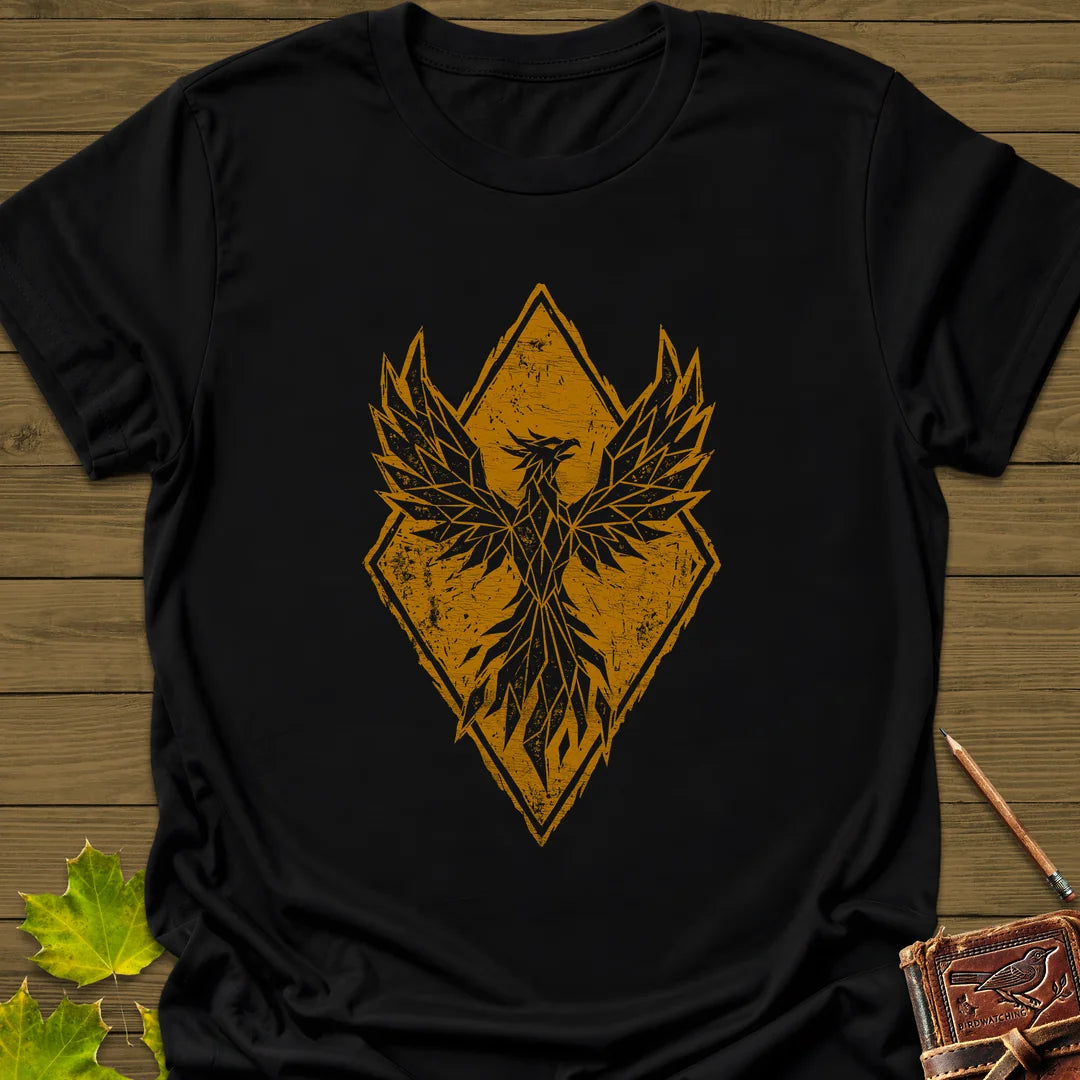 Phoenix Rising T-Shirt in Black