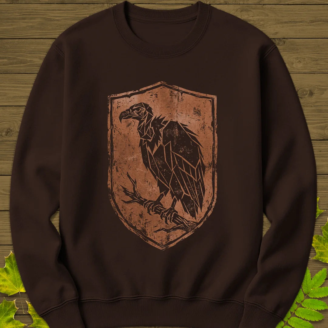 Buzzard Crest Sweatshirt in Dark Chocolate