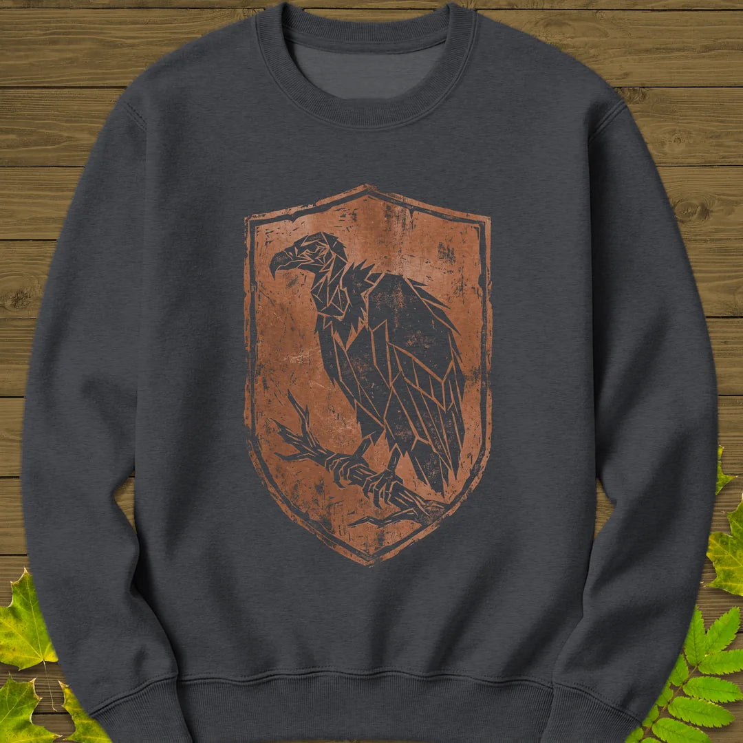 Buzzard Crest Sweatshirt in Dark Heather
