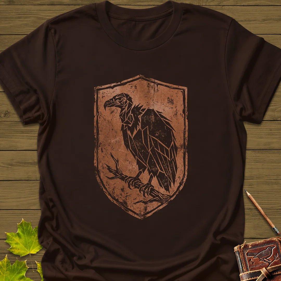 Buzzard Crest T-Shirt in Dark Chocolate