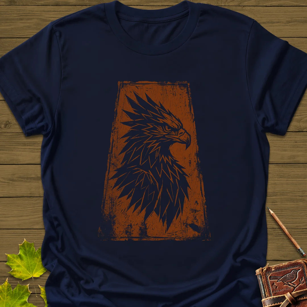 Tribal Eagle T-Shirt in Navy