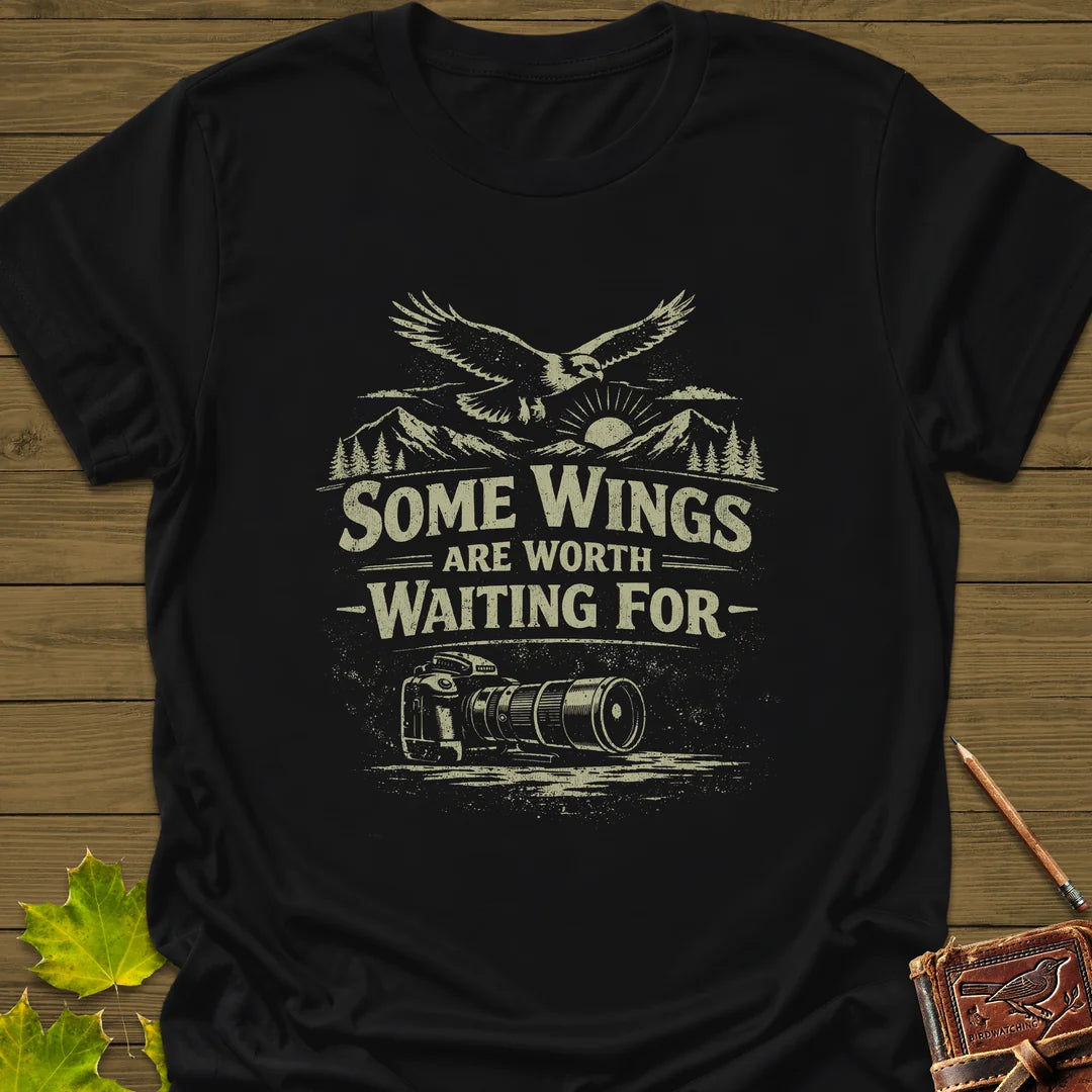 Some Wings T-Shirt in Black