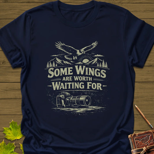 Some Wings T-Shirt in Navy
