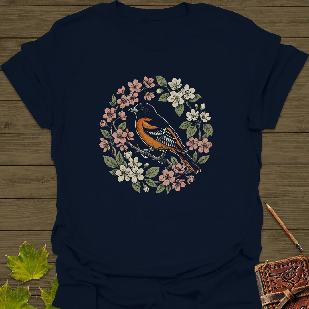 Baltimore Bloom T-Shirt Navy