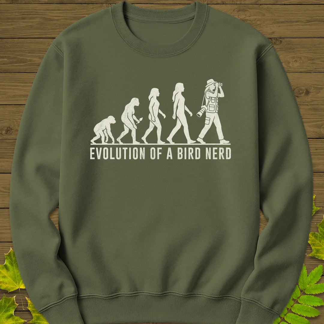 Evolution (Female) Sweatshirt in Military Green