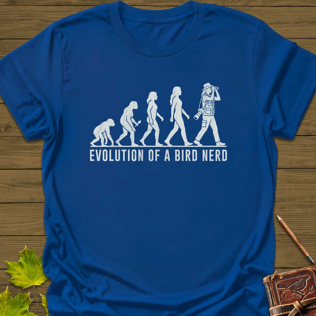 Evolution (Female) T-Shirt in Royal