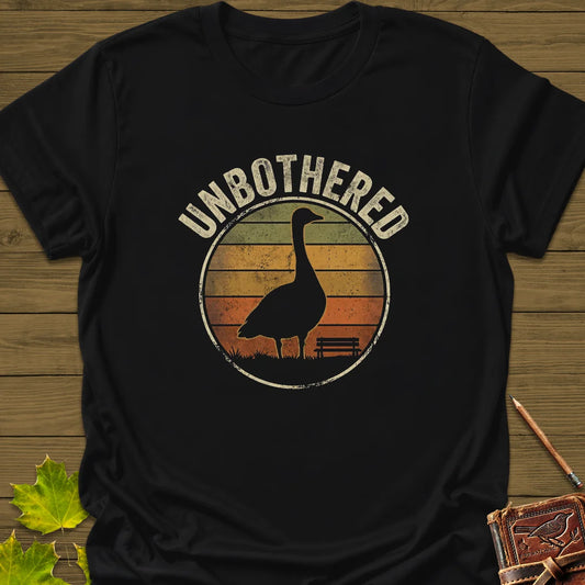 Unbothered Goose T-Shirt in Black