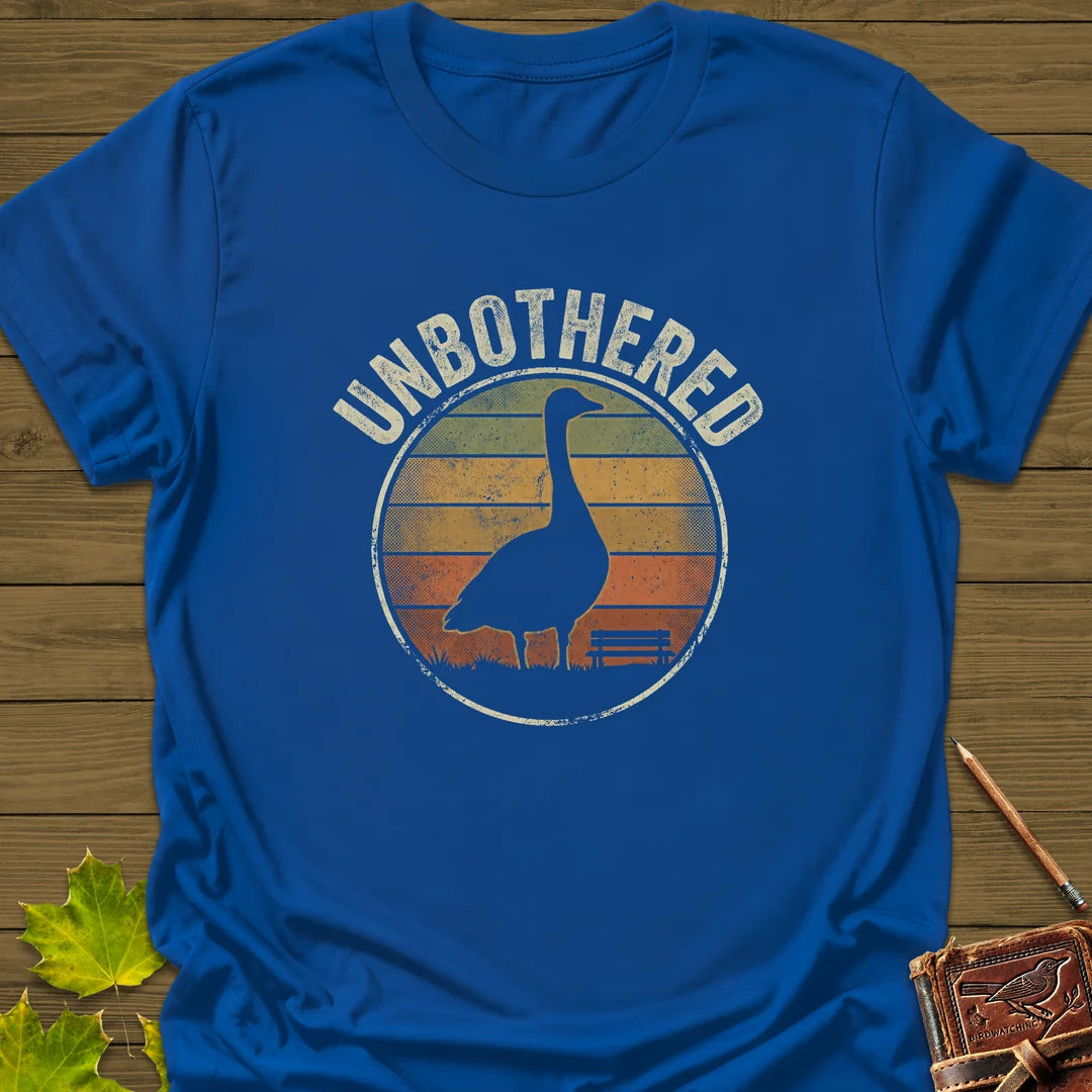 Unbothered Goose T-Shirt in Royal