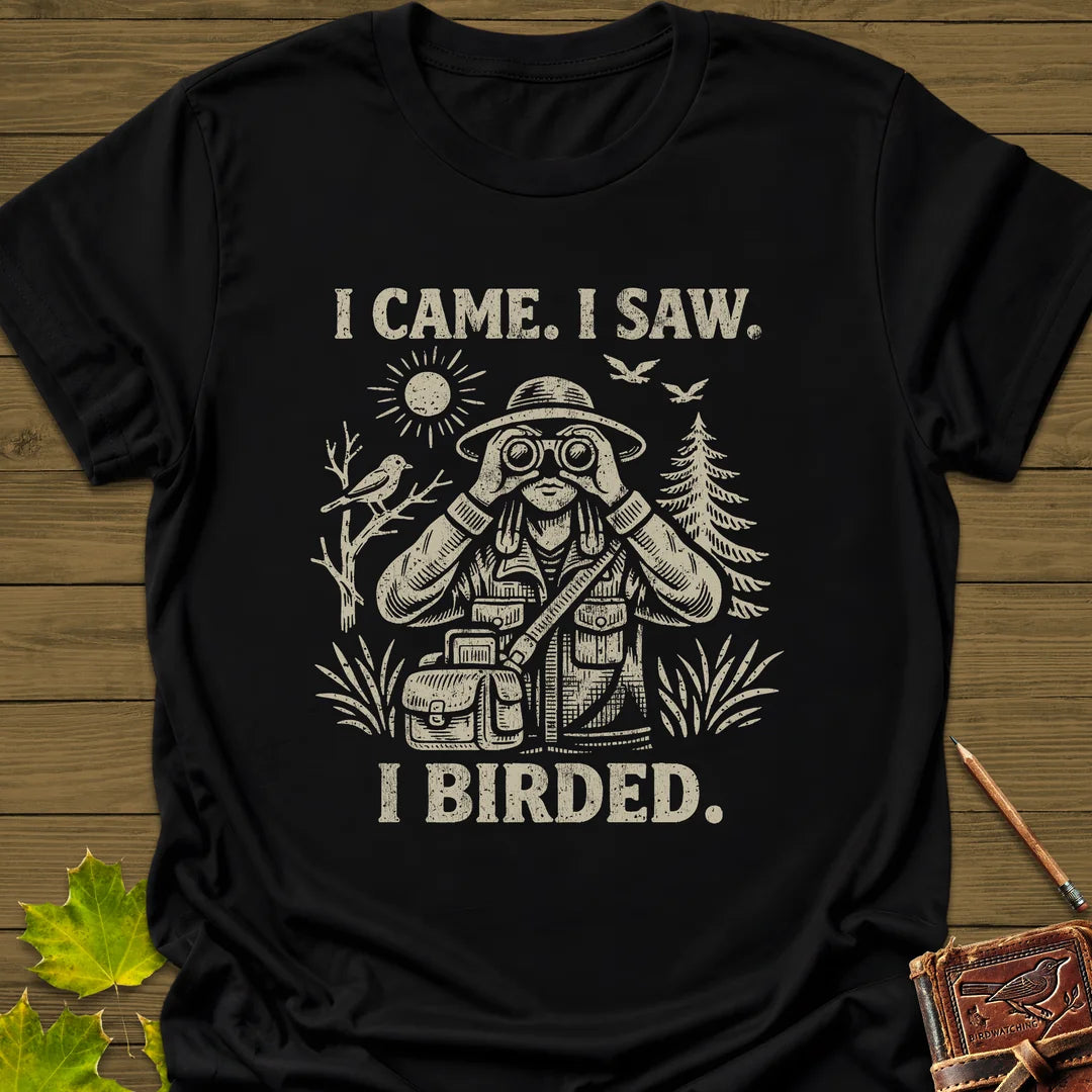 I Birded T-Shirt in Black