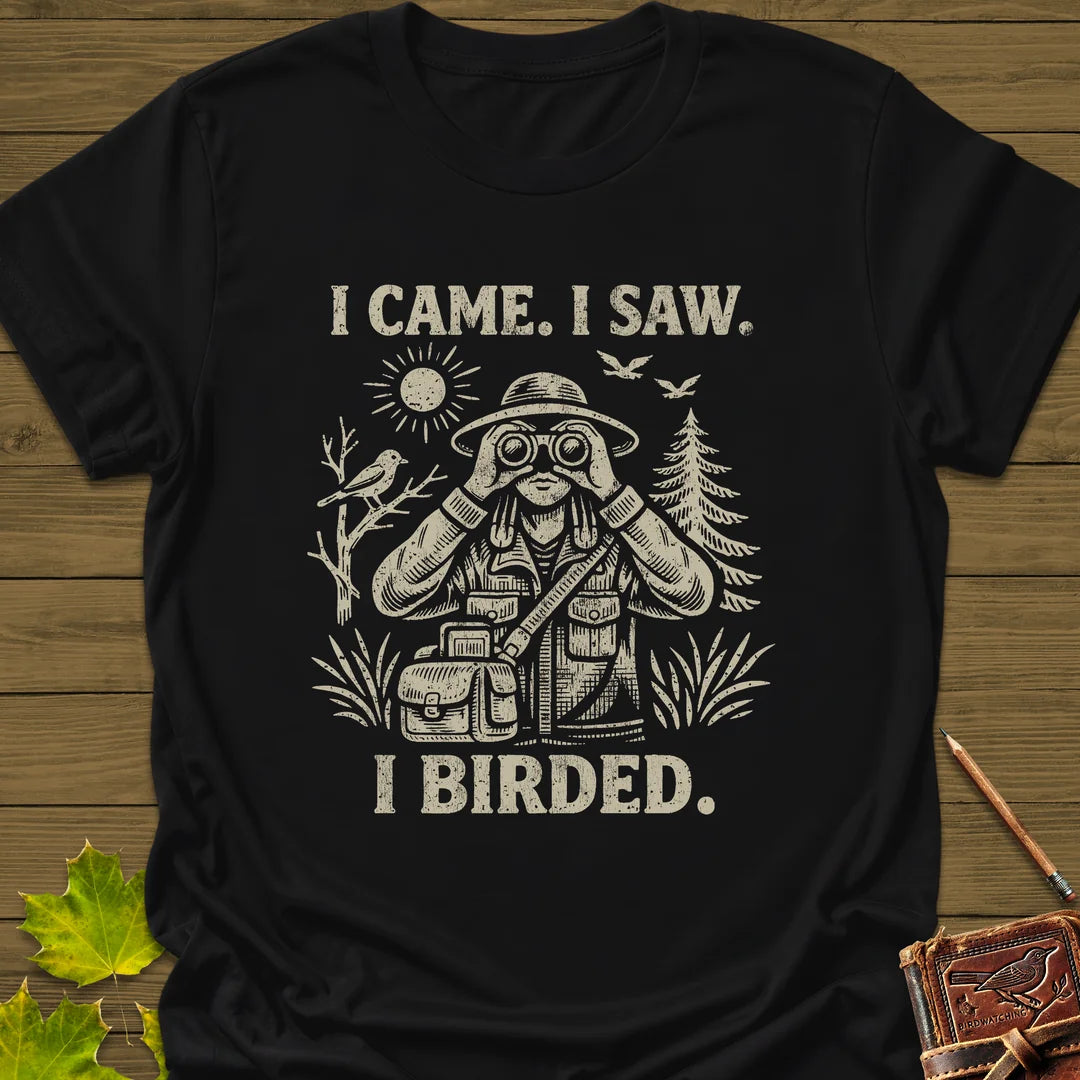 I Birded T-Shirt in Black