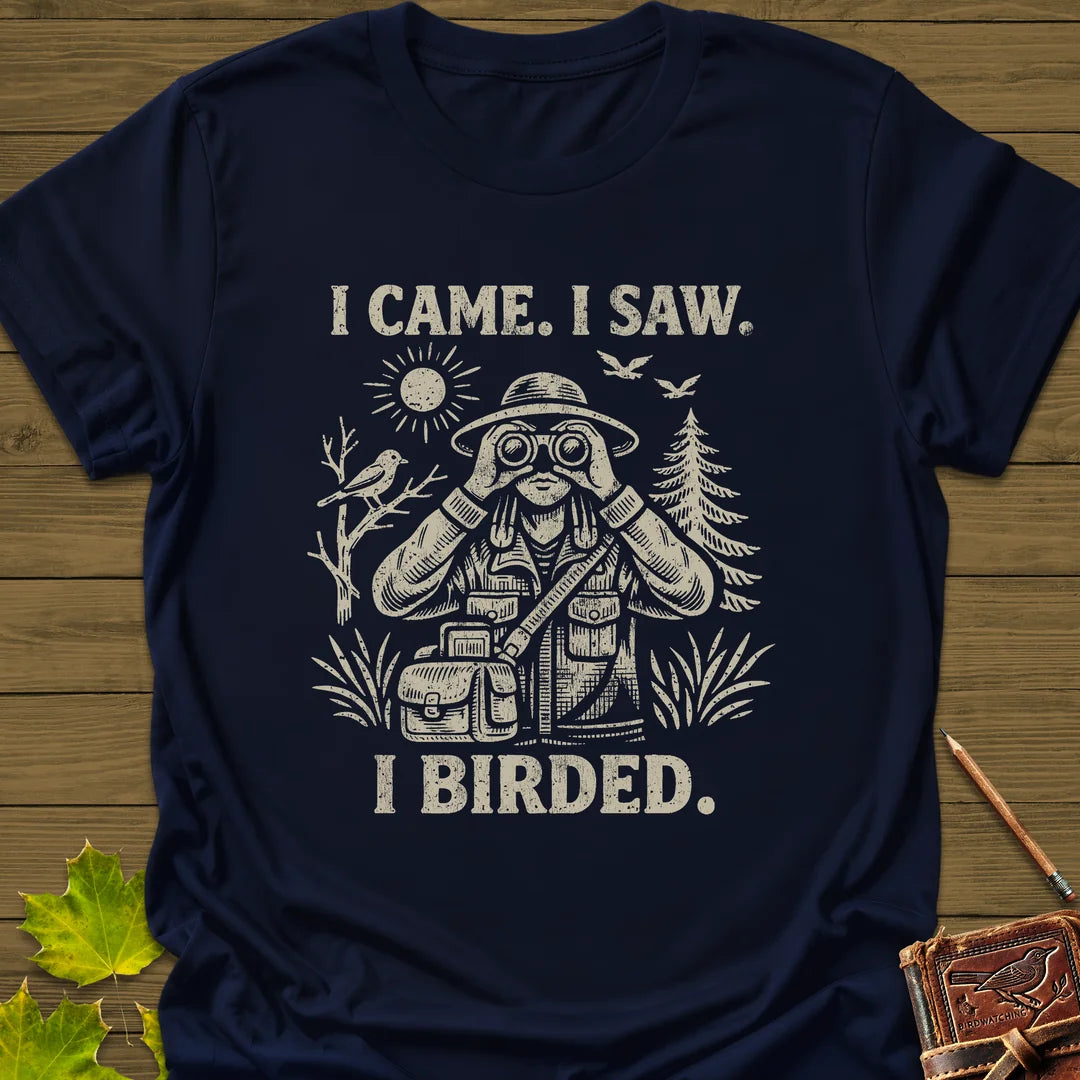 I Birded T-Shirt in Navy