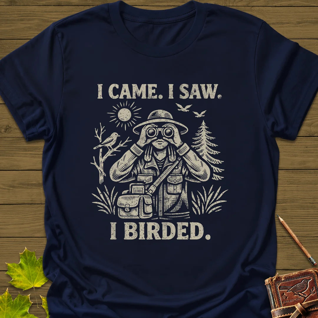 I Birded T-Shirt in Navy