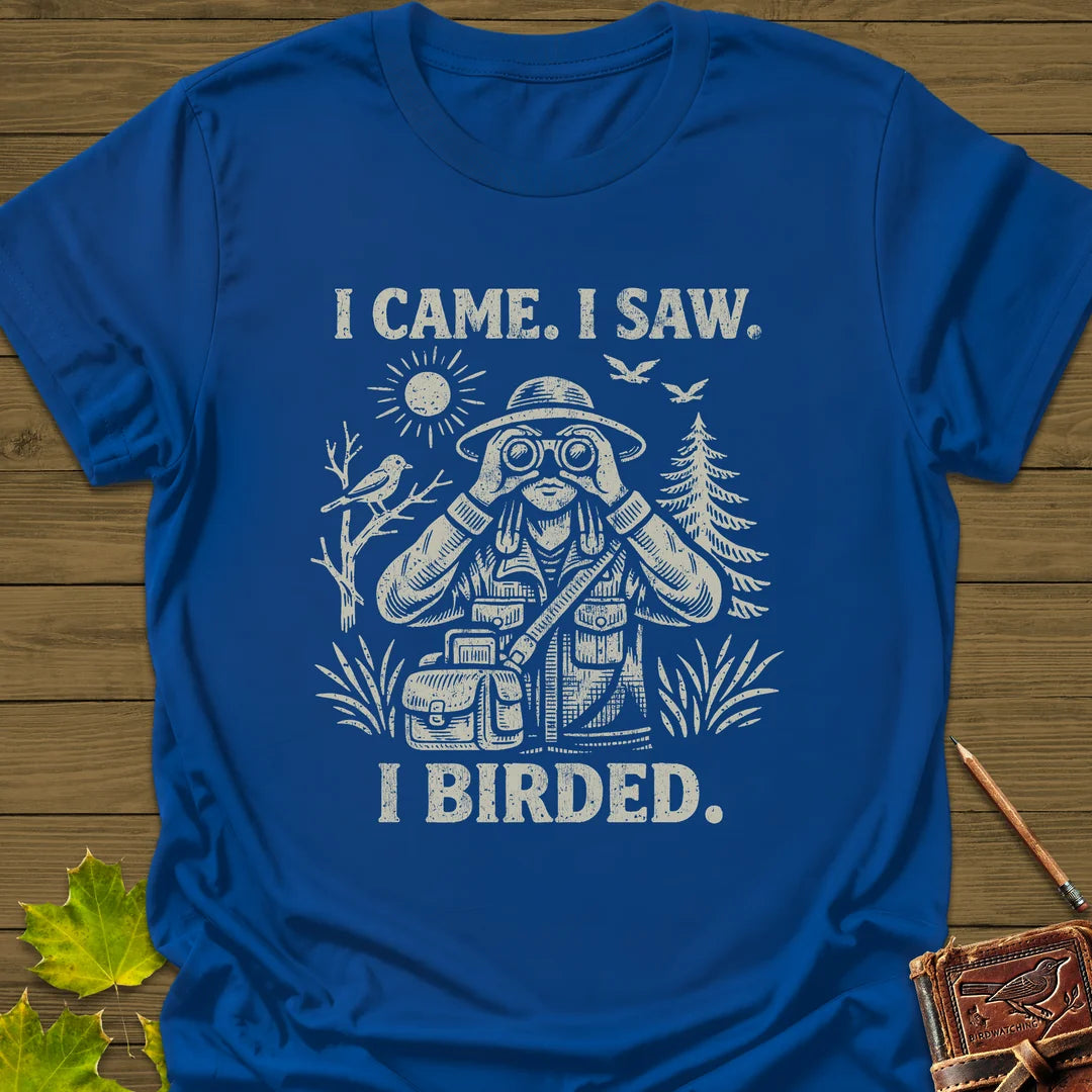 I Birded T-Shirt in Royal
