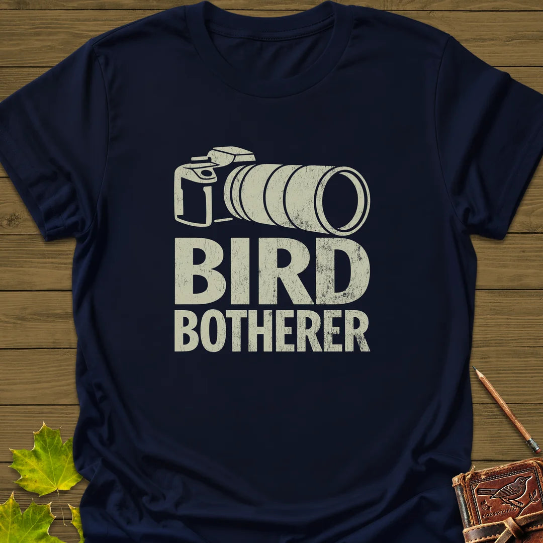 Bird Botherer T-Shirt in Navy