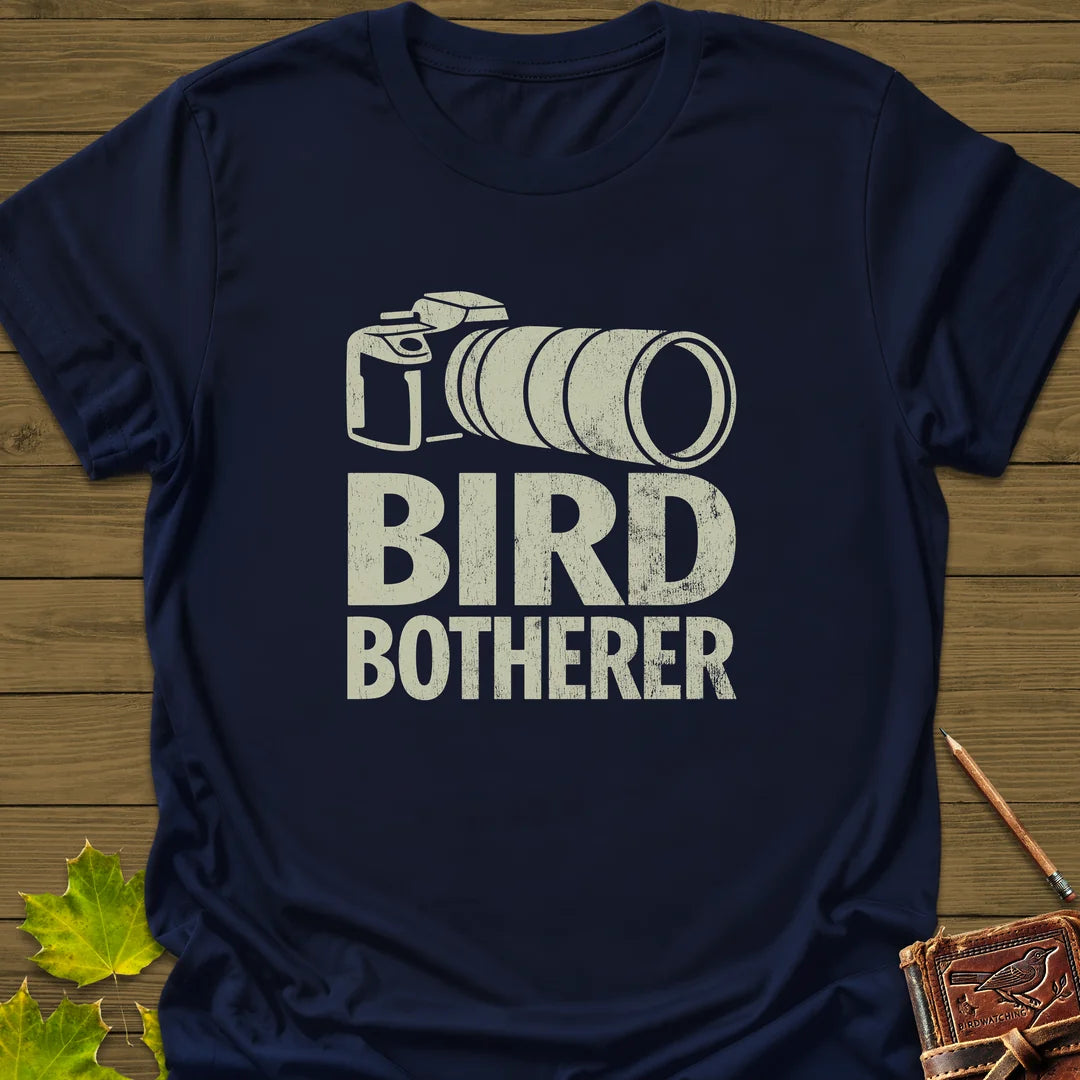 Bird Botherer T-Shirt in Navy