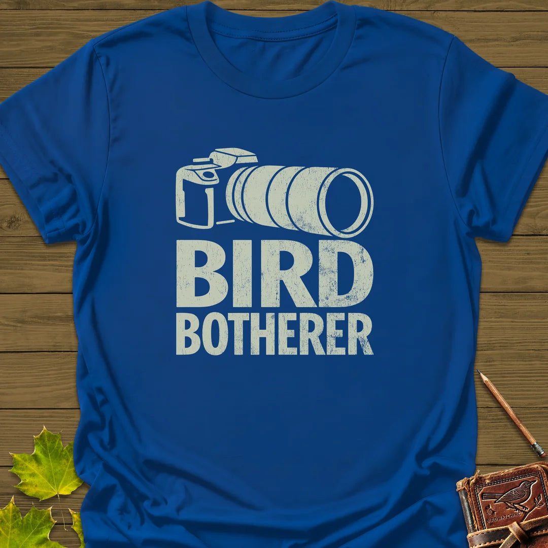 Bird Botherer T-Shirt in Royal