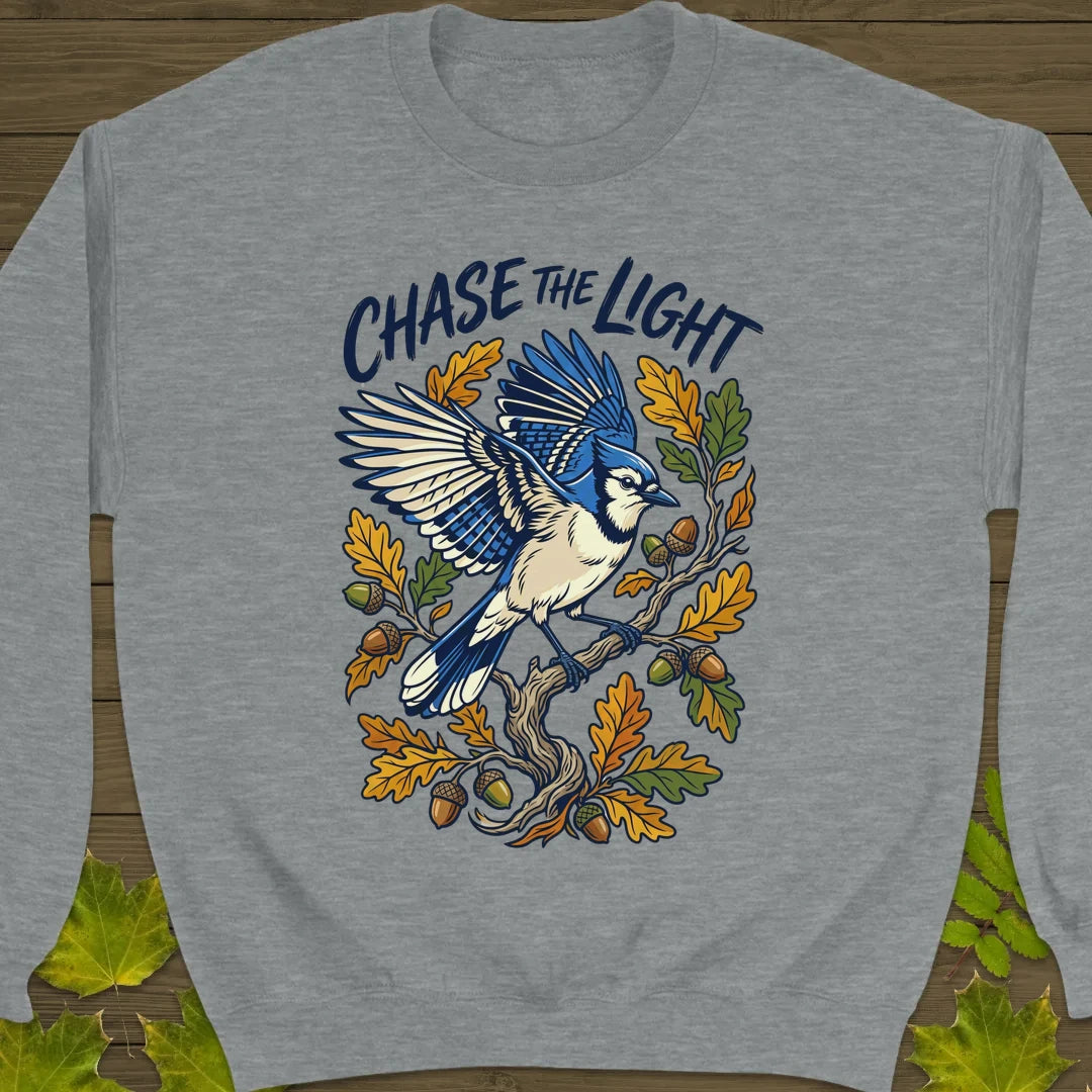 Chase The Light Sweatshirt Sport Grey
