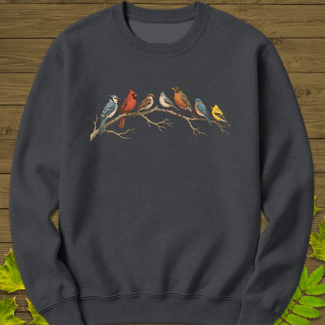 Songbird Summit Sweatshirt in Dark Heather