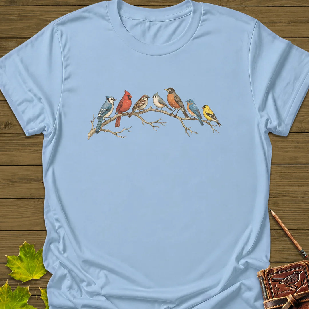 Songbird Summit T-Shirt in Light Blue