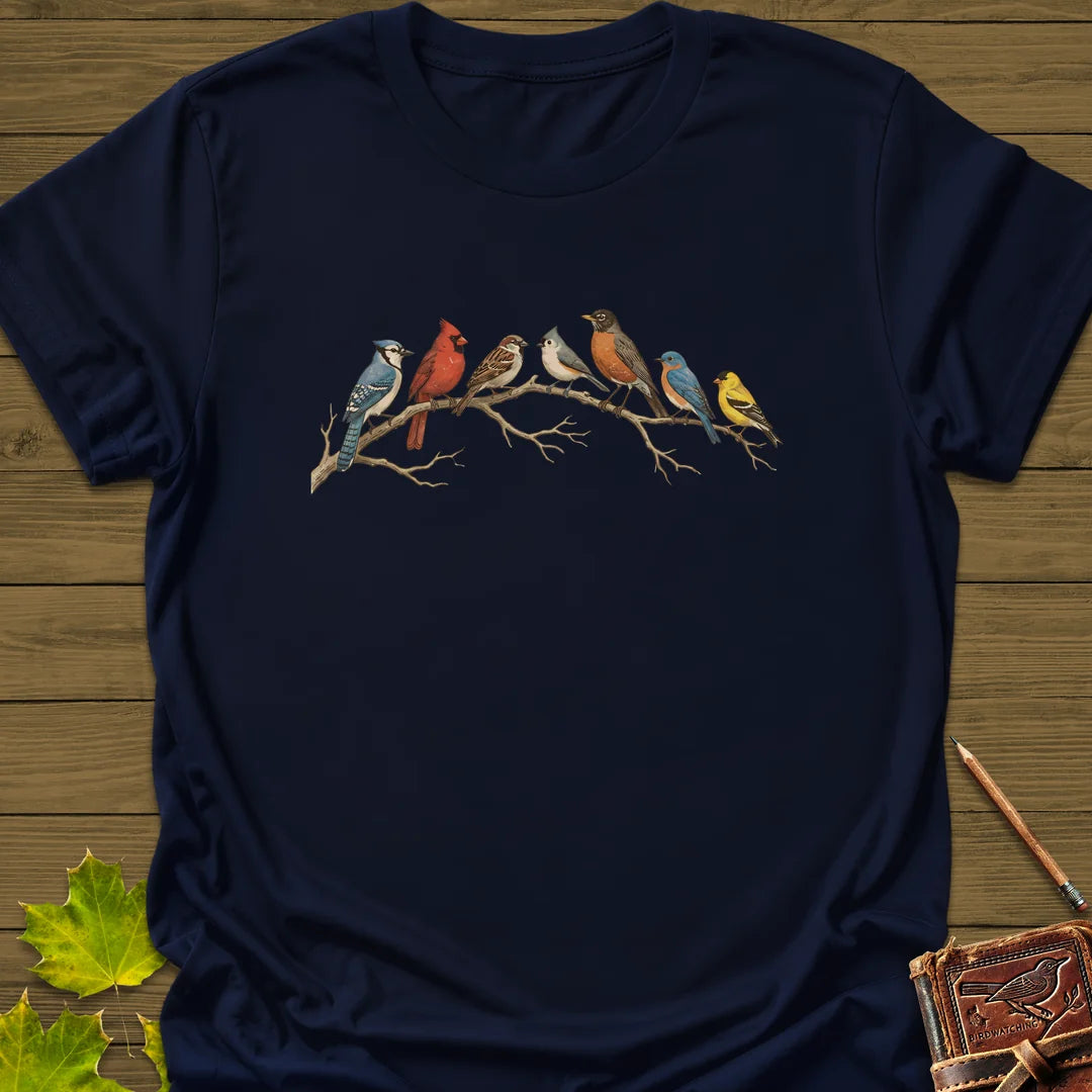 Songbird Summit T-Shirt in Navy