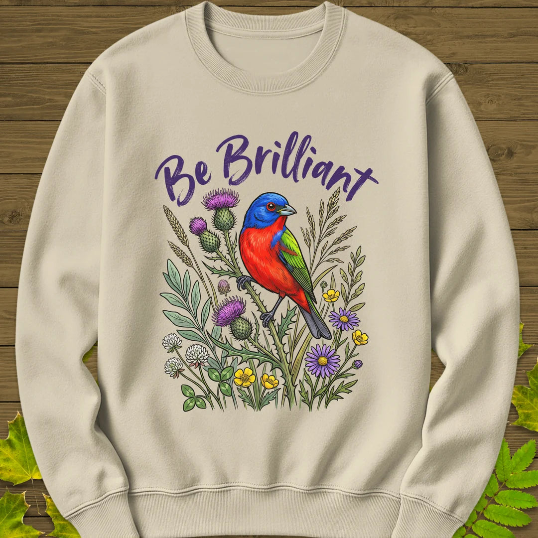 Be Brilliant Sweatshirt in Sand