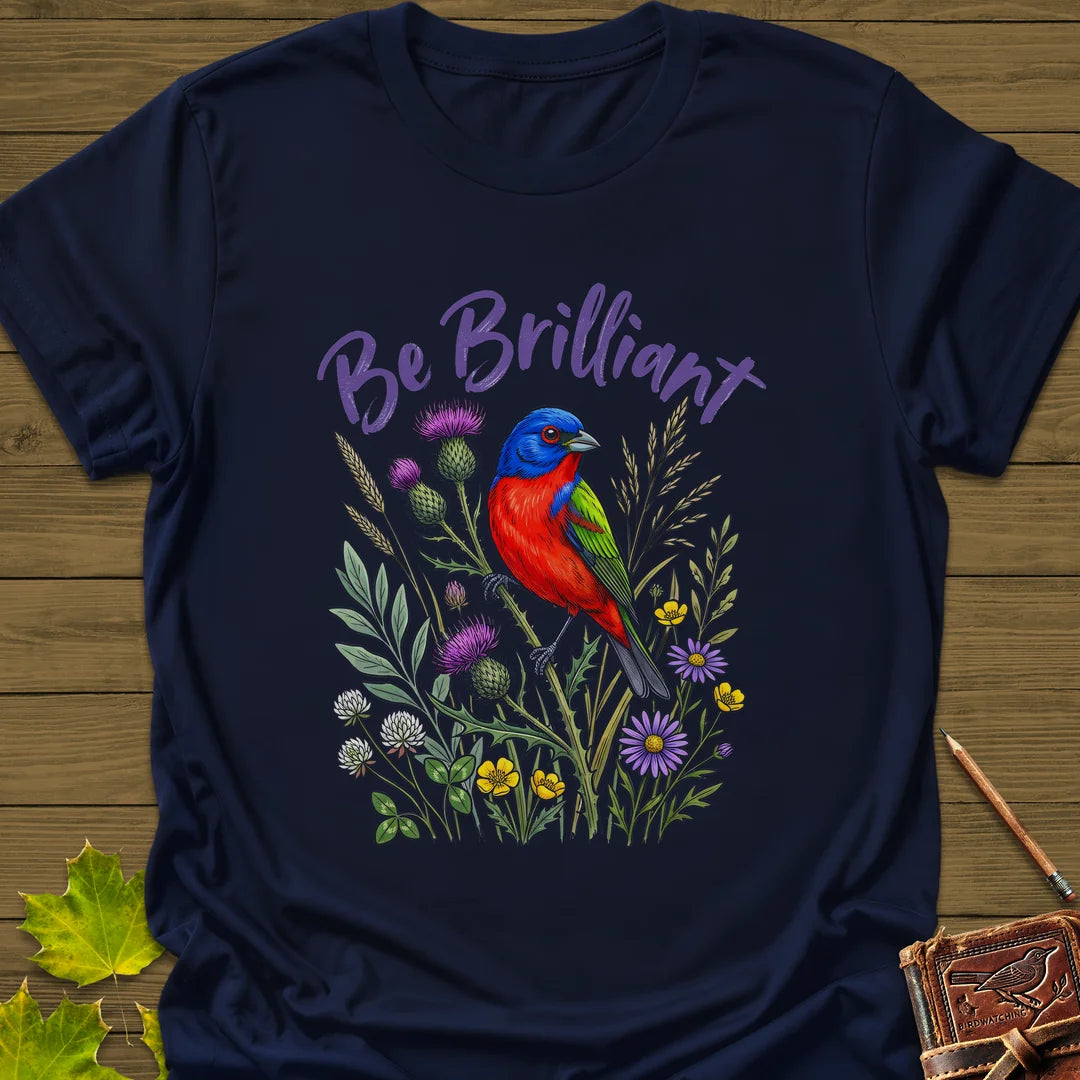 Be Brilliant T-Shirt in Navy