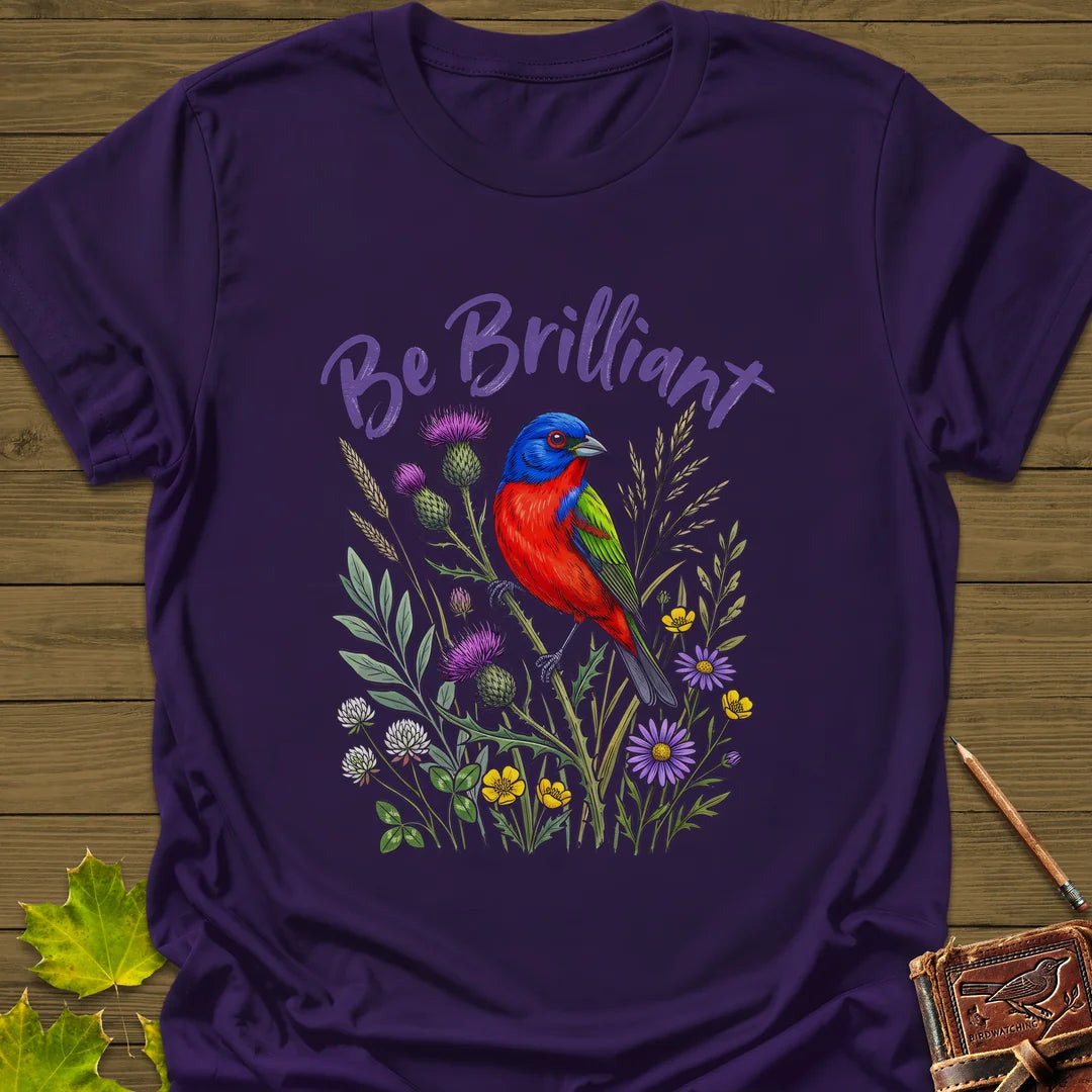 Be Brilliant T-Shirt in Purple