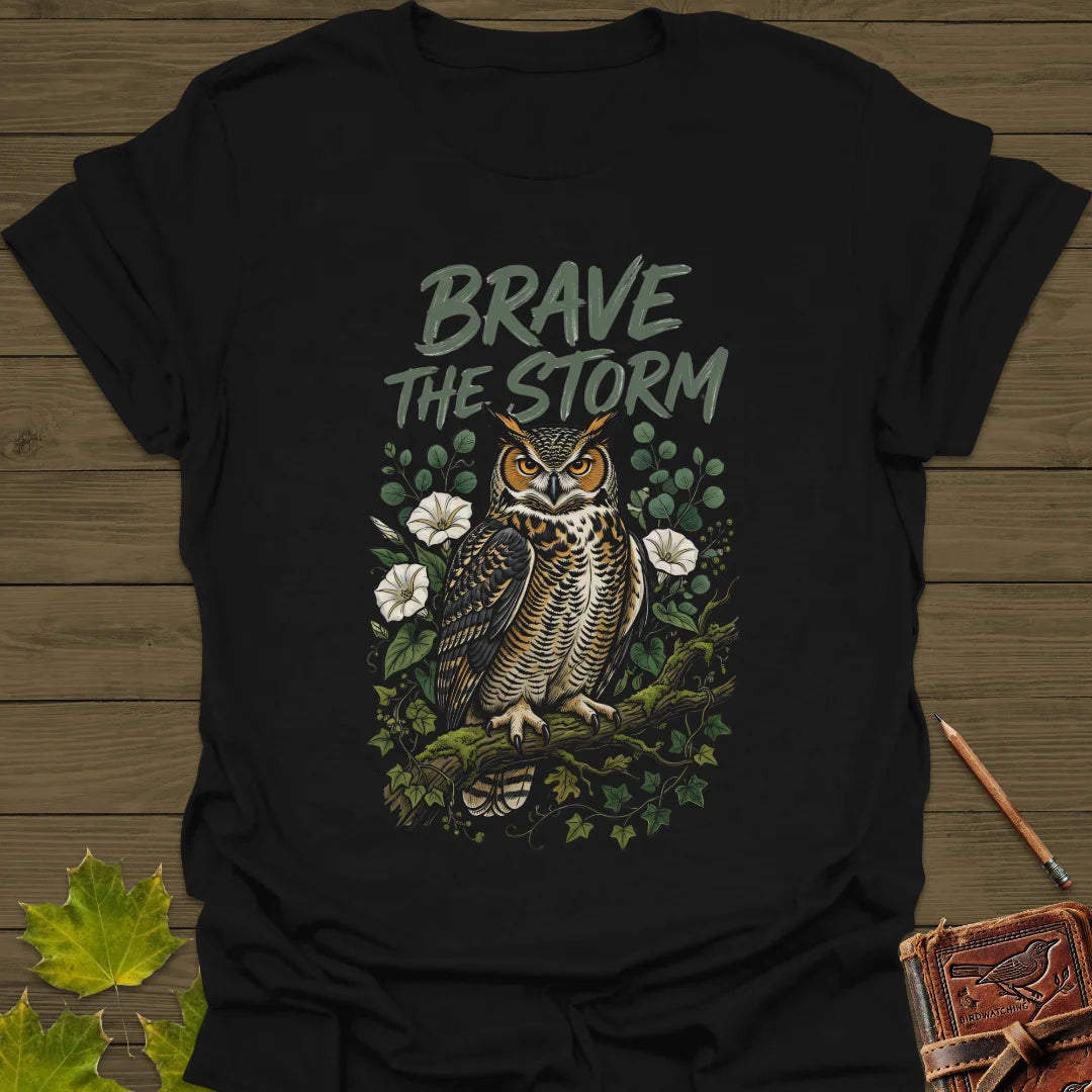 Brave The Storm T-Shirt Black