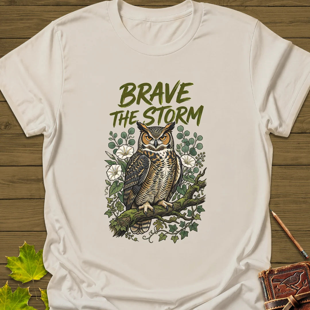 Brave The Storm T-Shirt in Natural