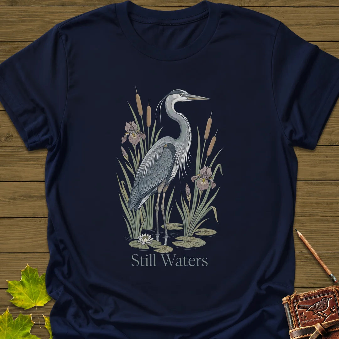 Still Waters T-Shirt in Navy