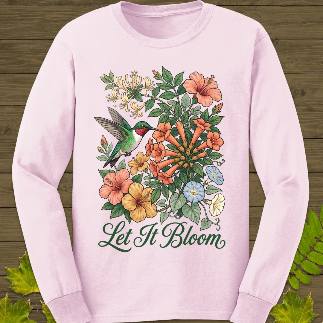 Let It Bloom Long Sleeve Light Pink