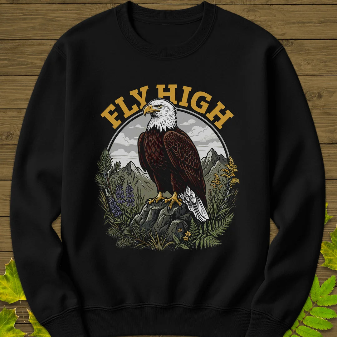 Fly High Sweatshirt in Black