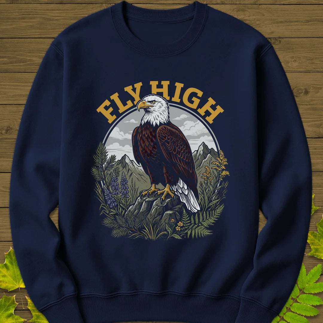 Fly High Sweatshirt in Navy